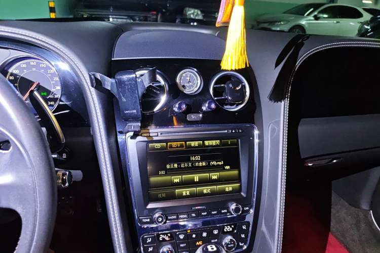 Used Bentley Continental  Audio And AC Panel