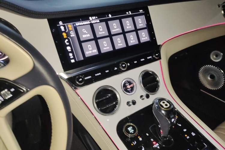 Used Bentley Continental 2018 6.0T GT W12 Audio And AC Panel