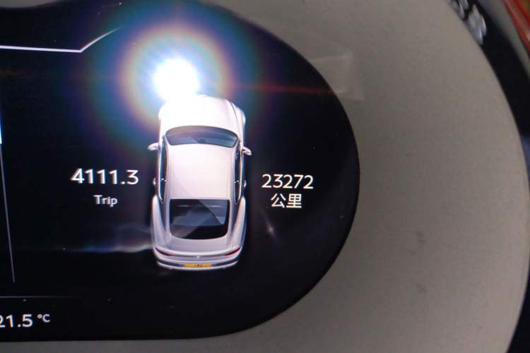 Used Bentley Continental 2018 6.0T GT W12 Odometer Close Up