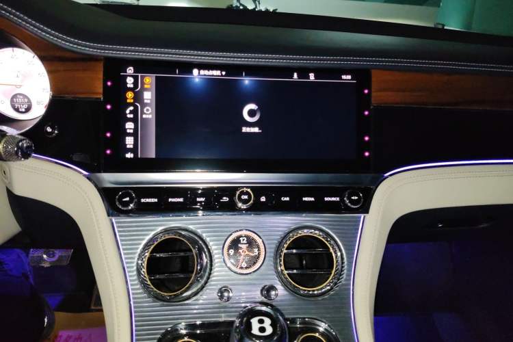 Used Bentley Continental 2020 4.0T GT V8 Audio And AC Panel
