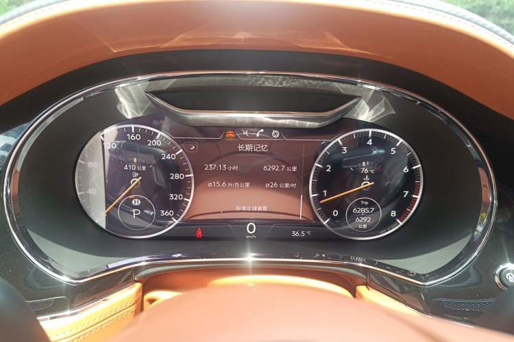 Used Bentley Continental 2022 4.0T GT V8 Mulliner Instrument Cluster