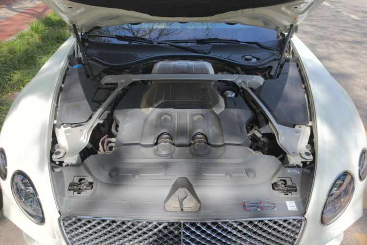 Used Bentley Continental 2022 4.0T GT V8 Mulliner Engine Bay