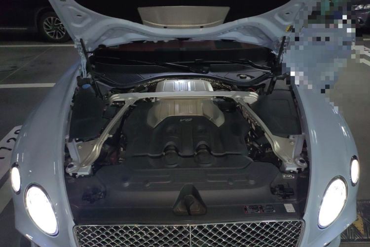 Used Bentley Continental 2023 4.0T GT V8 YADU Edition Engine Bay