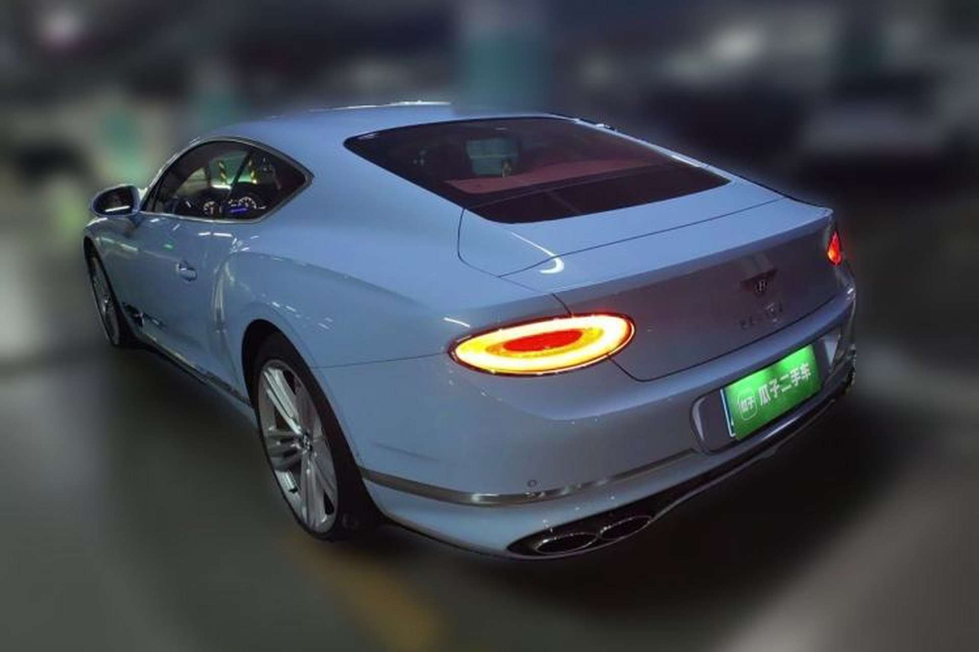 Used Bentley Continental 2023 4.0T GT V8 YADU Edition Rear Left 45 Deg