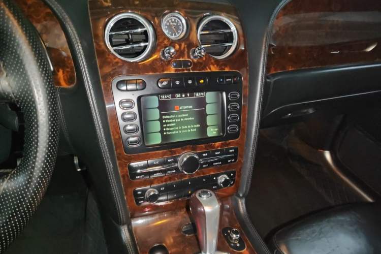 Used Bentley Flying Spur 2005 6.0T Standard Edition Audio And AC Panel