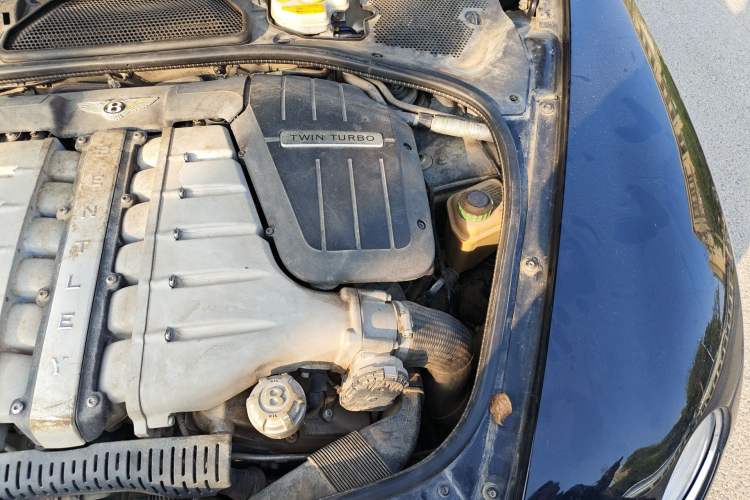 Used Bentley Flying Spur 2010 6.0T Five-Seat Version Engine Bay Left