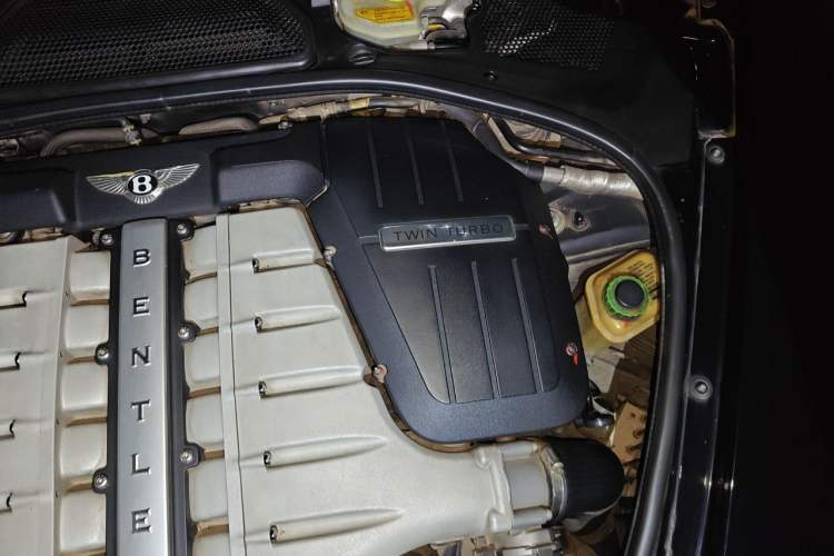 Used Bentley Flying Spur 2010 6.0T Four-Seat Version Engine Bay Left