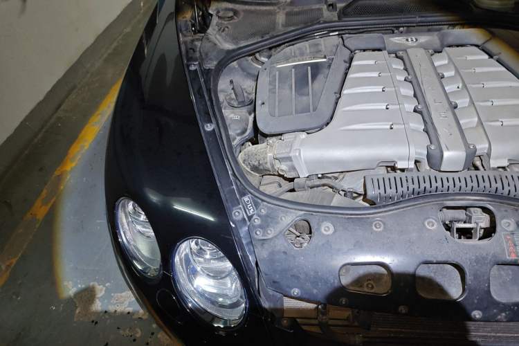 Used Bentley Flying Spur 2010 6.0T Four-Seat Version Engine Bay Right