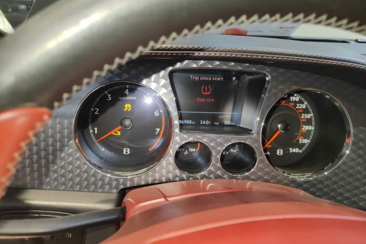 Used Bentley Flying Spur 2010 6.0T Five-Seat Version Instrument Cluster