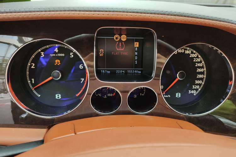 Used Bentley Flying Spur 2010 6.0T Four-Seat Version Instrument Cluster