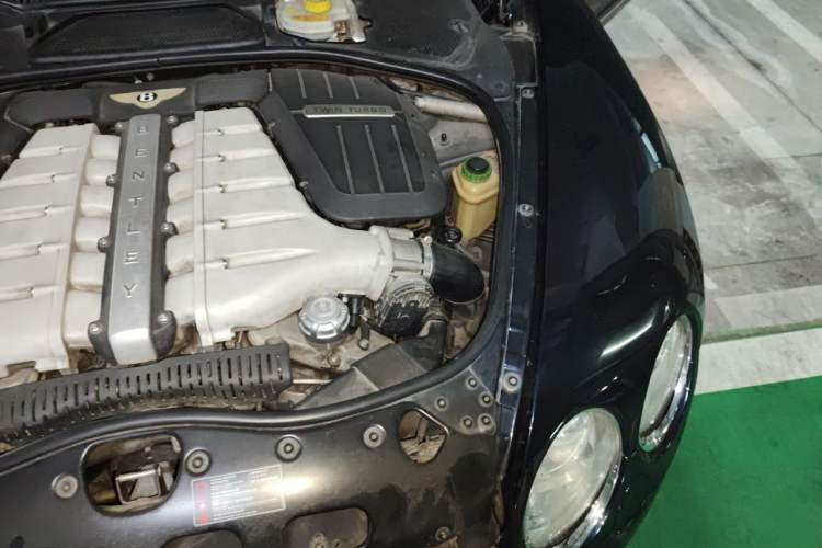 Used Bentley Flying Spur 2010 6.0T Four-Seat Version Engine Bay Left