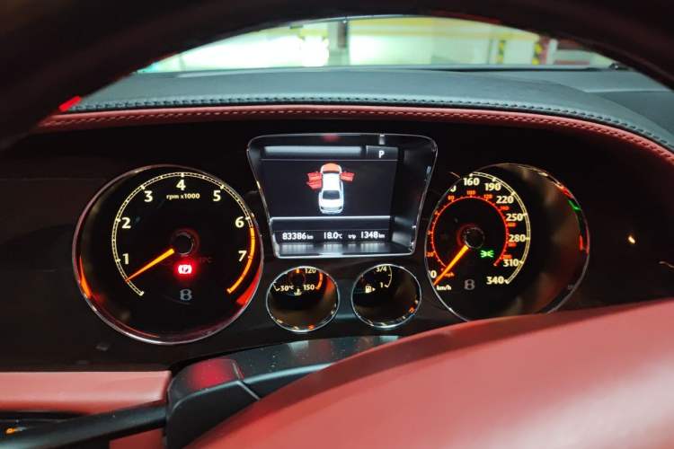Used Bentley Flying Spur 2010 6.0T Four-Seat Version Instrument Cluster