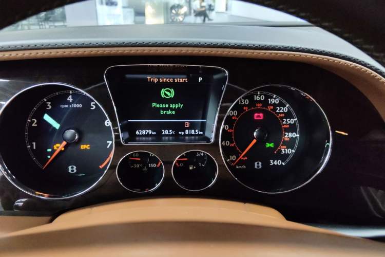 Used Bentley Flying Spur 2010 6.0T Four-Seat Version Instrument Cluster