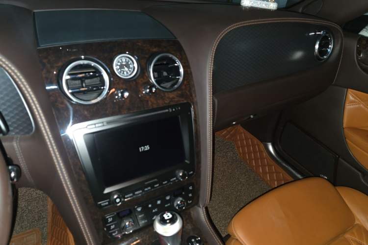 Used Bentley Flying Spur 2010 Speed China 6.0T Audio And AC Panel