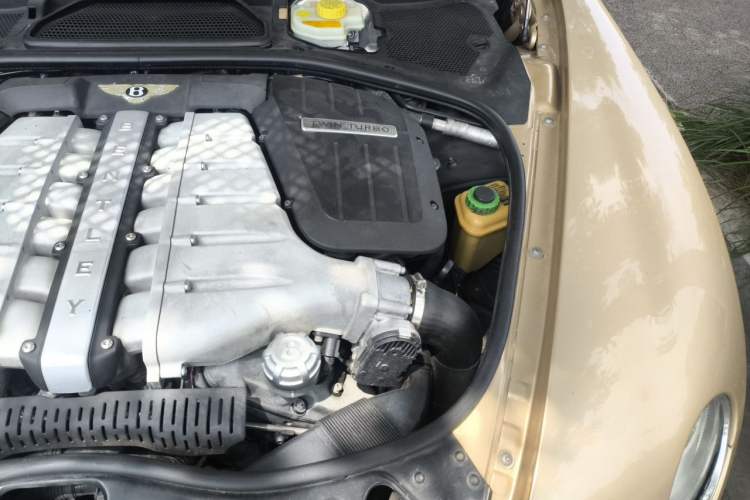 Used Bentley Flying Spur 2010 6.0T Five-Seat Version Engine Bay Left