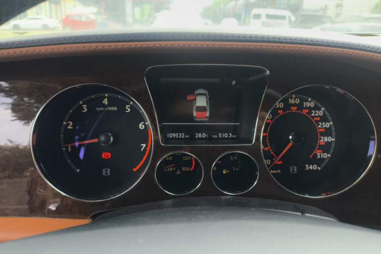 Used Bentley Flying Spur 2010 6.0T Five-Seat Version Instrument Cluster