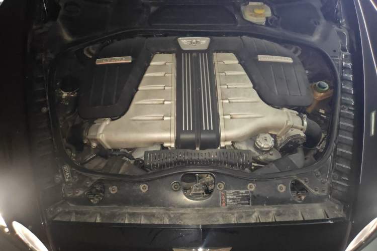 Used Bentley Flying Spur 2013 6.0T W12 Mulliner Engine Bay