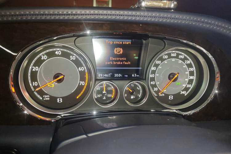 Used Bentley Flying Spur 2013 6.0T W12 Mulliner Instrument Cluster