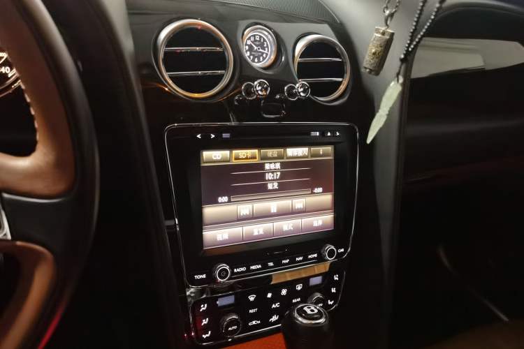Used Bentley Flying Spur 2013 6.0T W12 Luxury Edition Audio And AC Panel