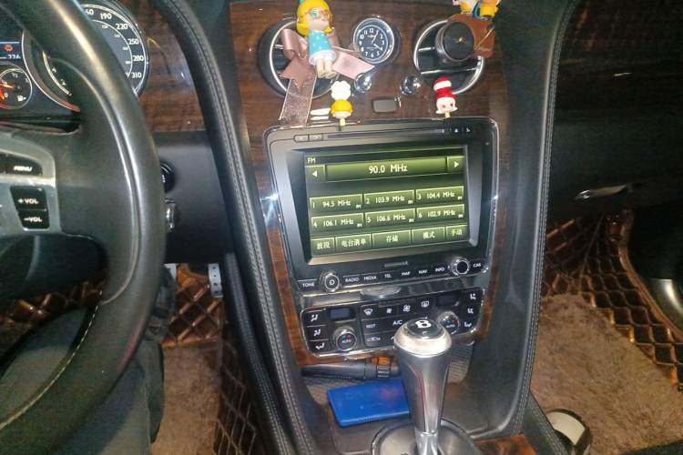 Used Bentley Flying Spur 2014 4.0T V8 Prestige Edition Audio And AC Panel