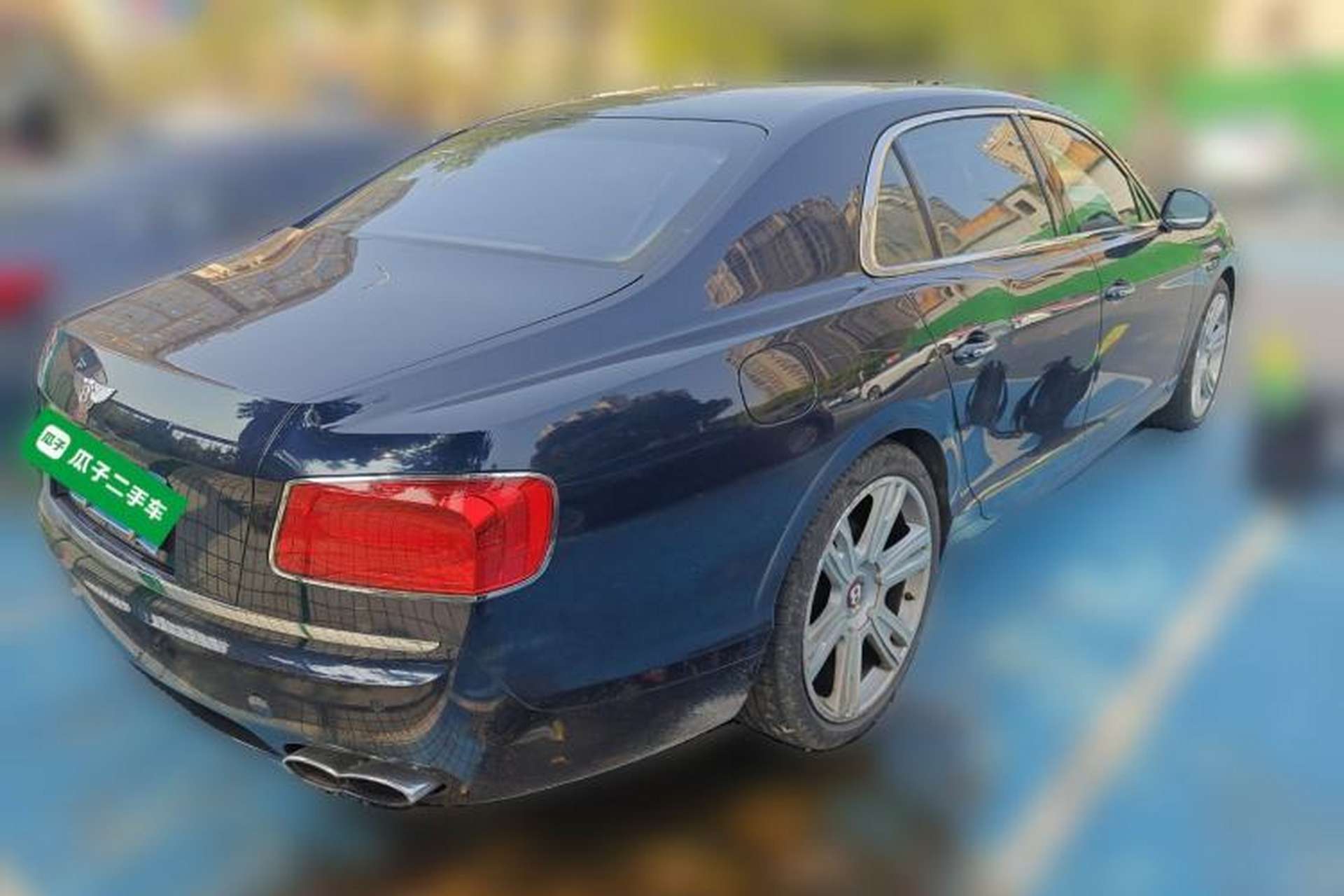 Used Bentley Flying Spur 2014 4.0T V8 Prestige Edition Rear Right 45 Deg