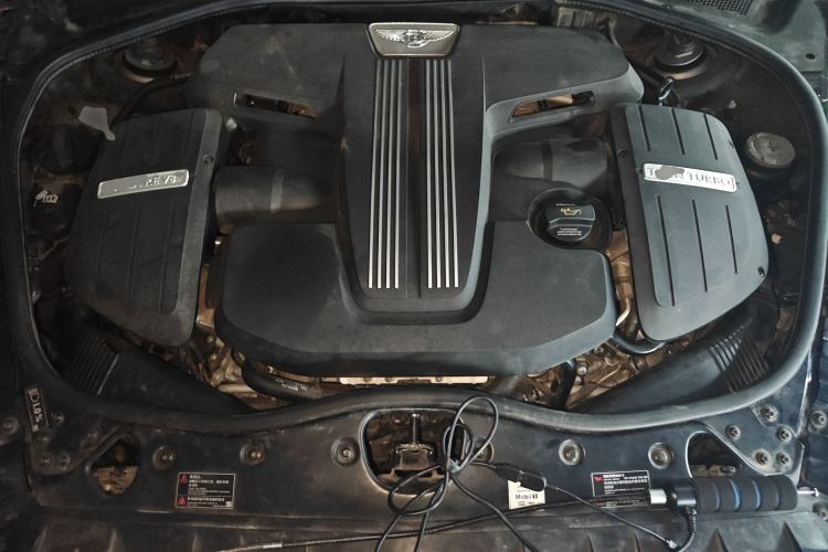 Used Bentley Flying Spur 2017 4.0T V8 Standard Edition Engine Bay
