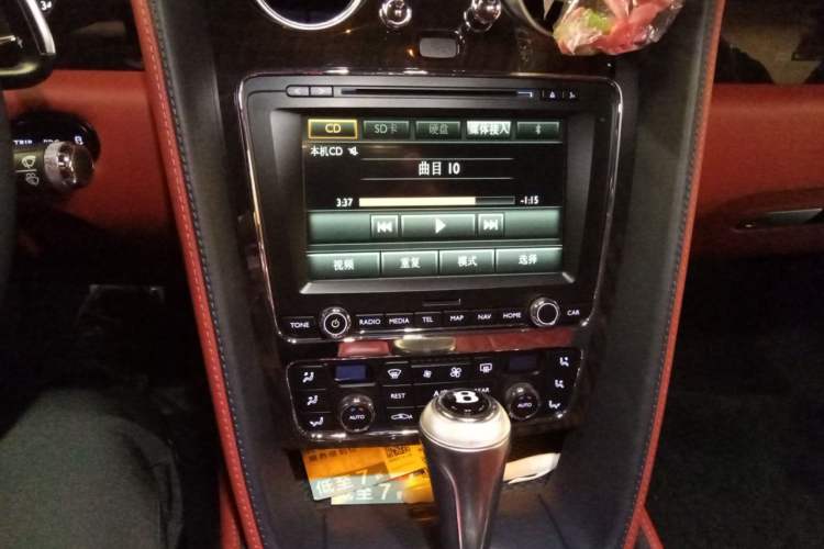 Used Bentley Flying Spur 2017 4.0T V8 S Standard Edition Audio And AC Panel