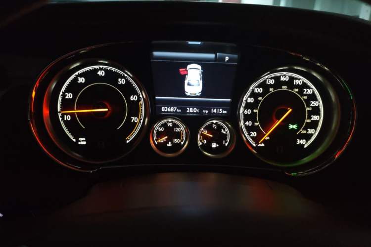 Used Bentley Flying Spur 2017 4.0T V8 Standard Edition Instrument Cluster