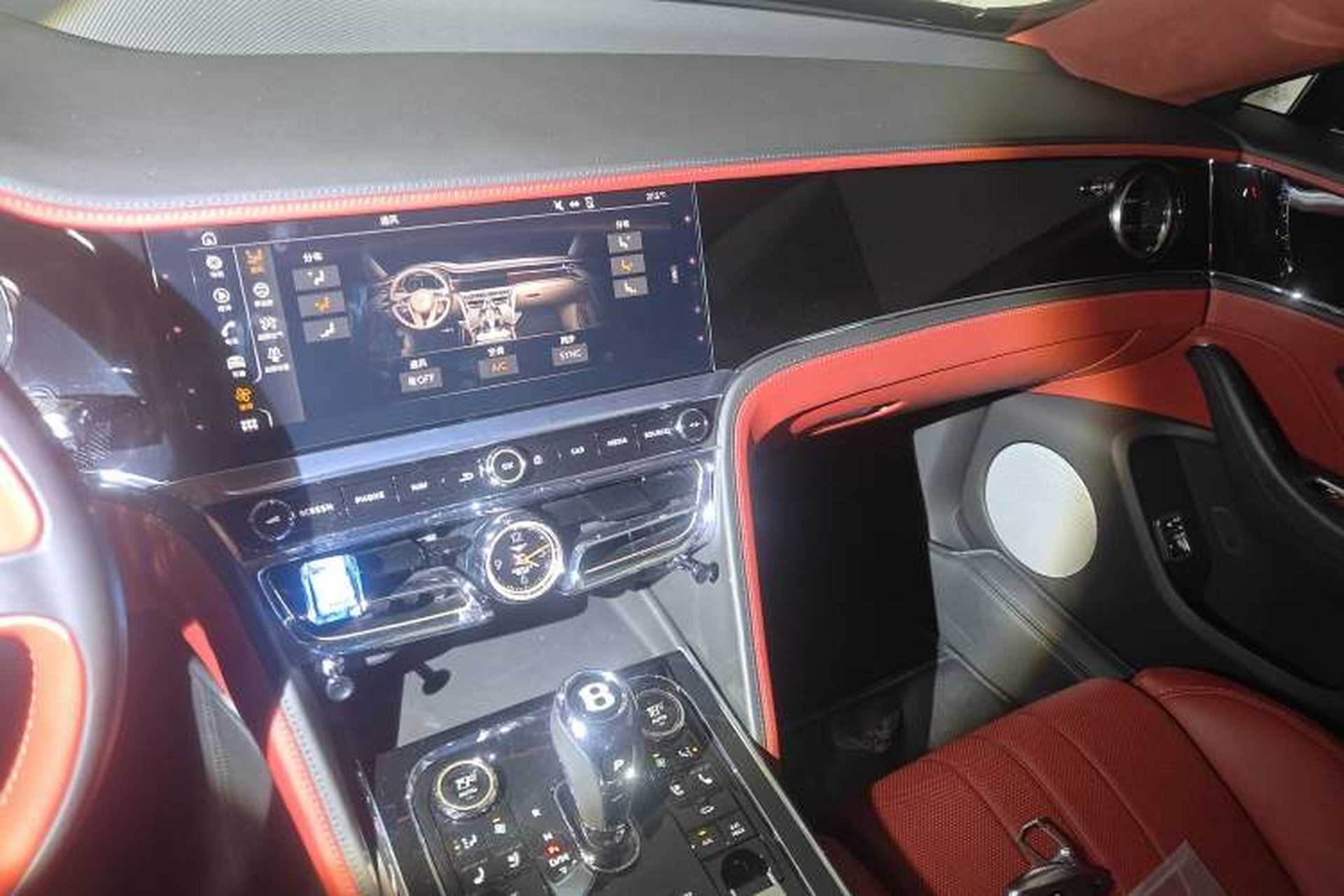 Used Bentley Flying Spur 2020 6.0T W12 Standard Edition Audio And AC Panel