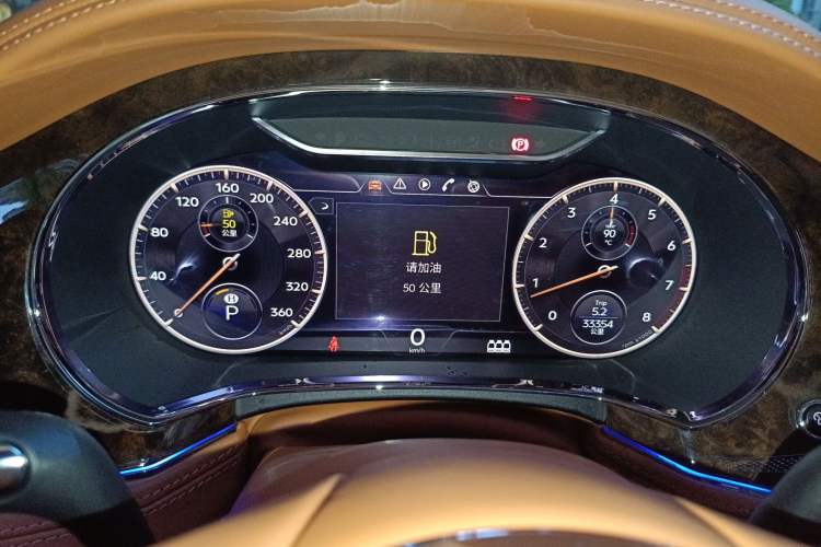 Used Bentley Flying Spur 2021 4.0T V8 Standard Edition Instrument Cluster