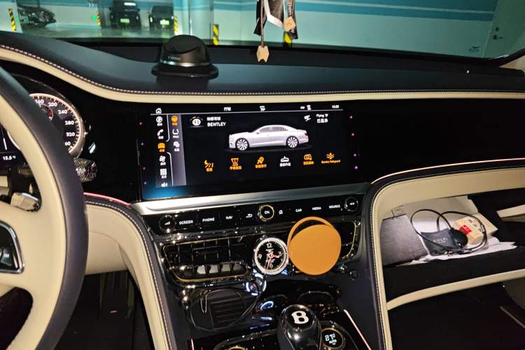 Used Bentley Flying Spur 2024 4.0T V8 Yado Edition Audio And AC Panel
