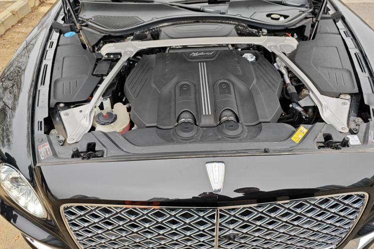 Used Bentley Flying Spur Plug-in Hybrid 2022 2.9T V6 Hybrid Mulliner Engine Bay