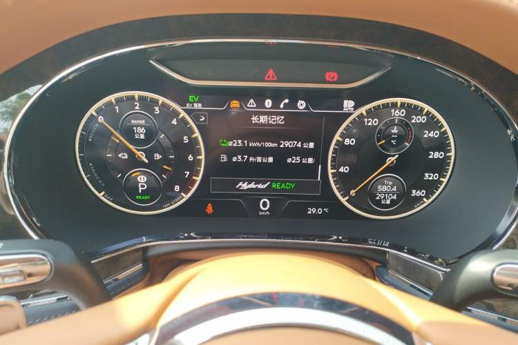 Used Bentley Flying Spur Plug-in Hybrid 2022 2.9T V6 Hybrid Instrument Cluster