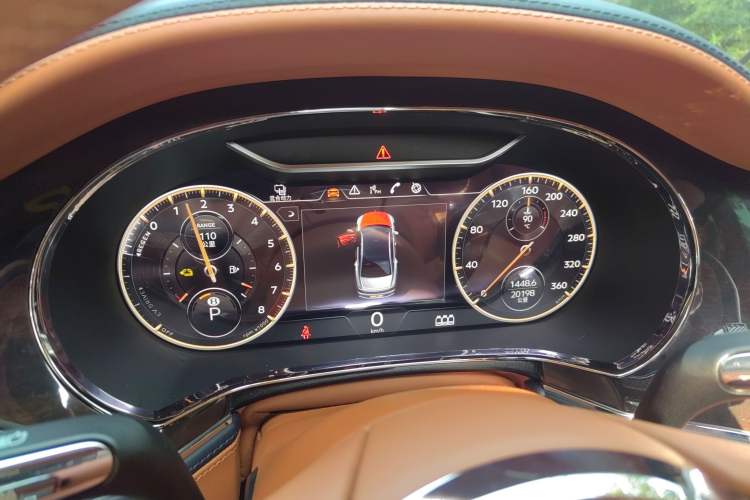 Used Bentley Flying Spur Plug-in Hybrid 2022 2.9T V6 Hybrid Instrument Cluster