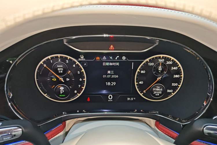 Used Bentley Flying Spur Plug-in Hybrid 2024 2.9T V6 Hybrid Instrument Cluster