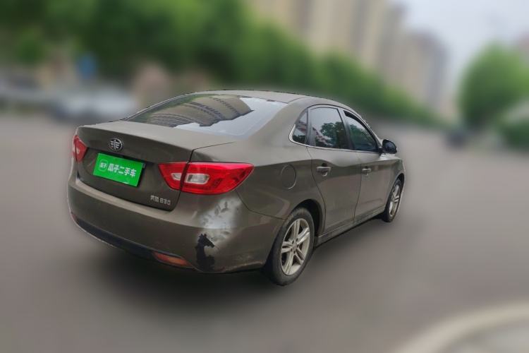 Used Bestune B30 2016 1.6L Manual Premium Edition Rear Right 45 Deg