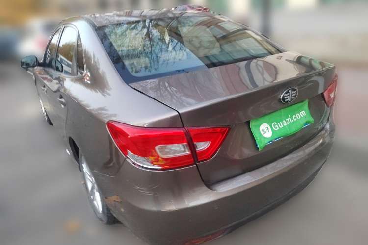 Used Bestune B30 2016 1.6L Automatic Premium Edition Rear Left 45 Deg