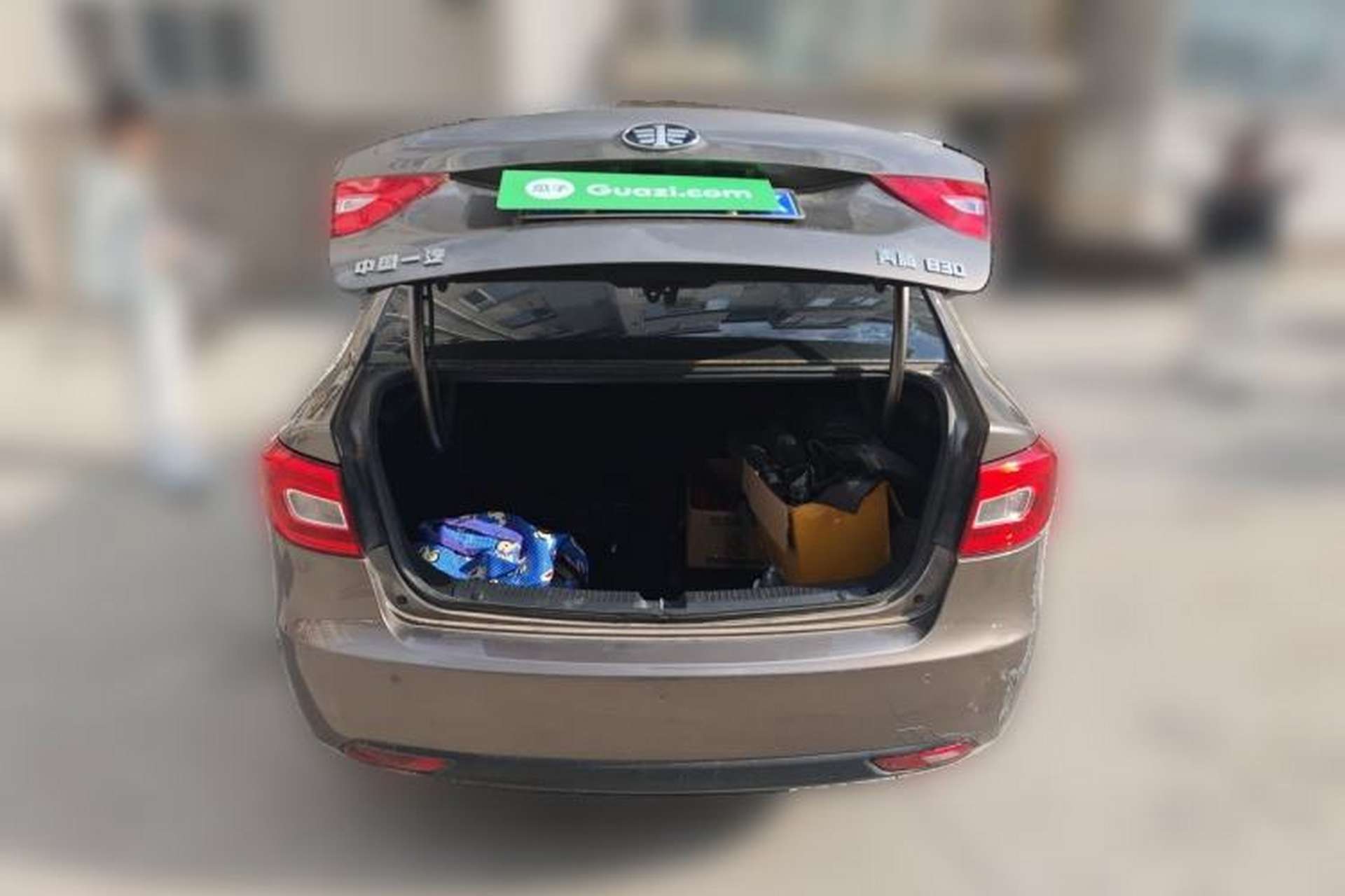 Used Bestune B30 2016 1.6L Automatic Luxury Model Trunk