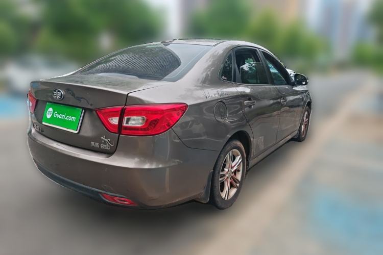 Used Bestune B30 2016 1.6L Automatic Luxury Model Rear Right 45 Deg
