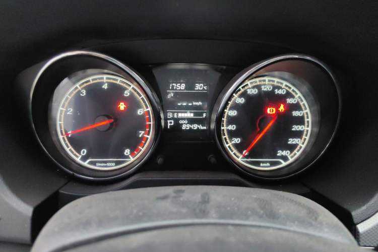 Used Bestune B30 2016 1.6L Automatic Premium Edition Instrument Cluster