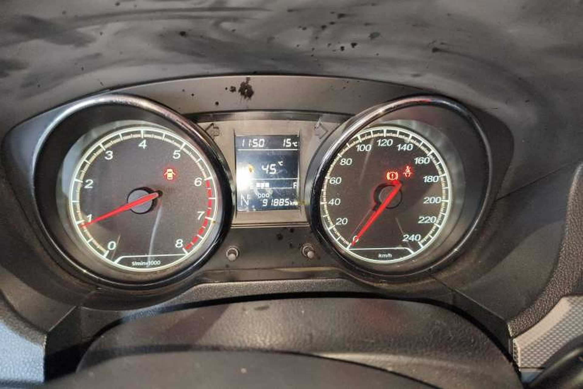 Used Bestune B30 2016 1.6L Automatic Luxury Model Instrument Cluster