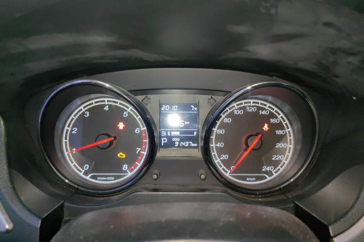 Used Bestune B30 2016 1.6L Automatic Luxury Model Instrument Cluster