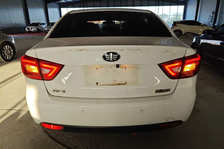 Used Bestune B30 2016 1.6L Automatic 10th Anniversary Edition Rear