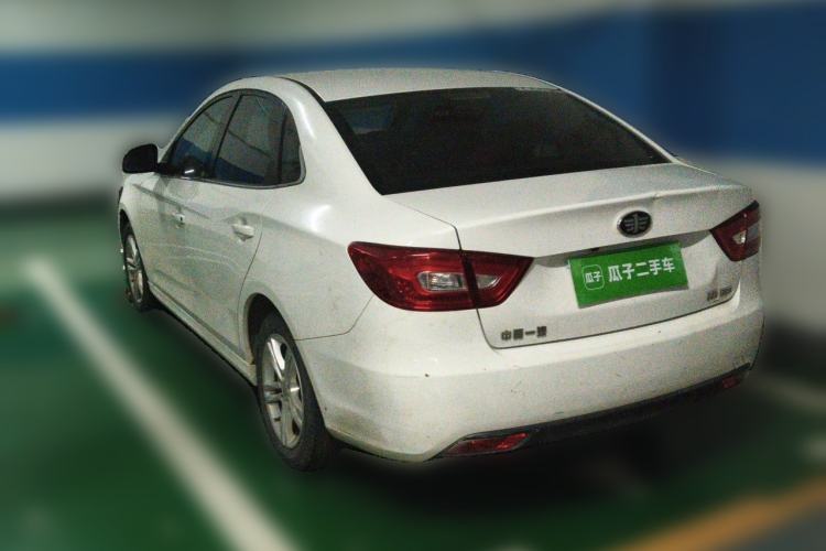 Used Bestune B30 2016 1.6L Automatic 10th Anniversary Edition Rear Left 45 Deg