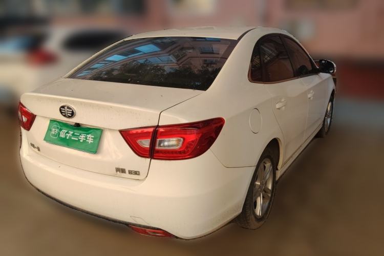 Used Bestune B30 2016 1.6L manual Comfort trim level Rear Right 45 Deg