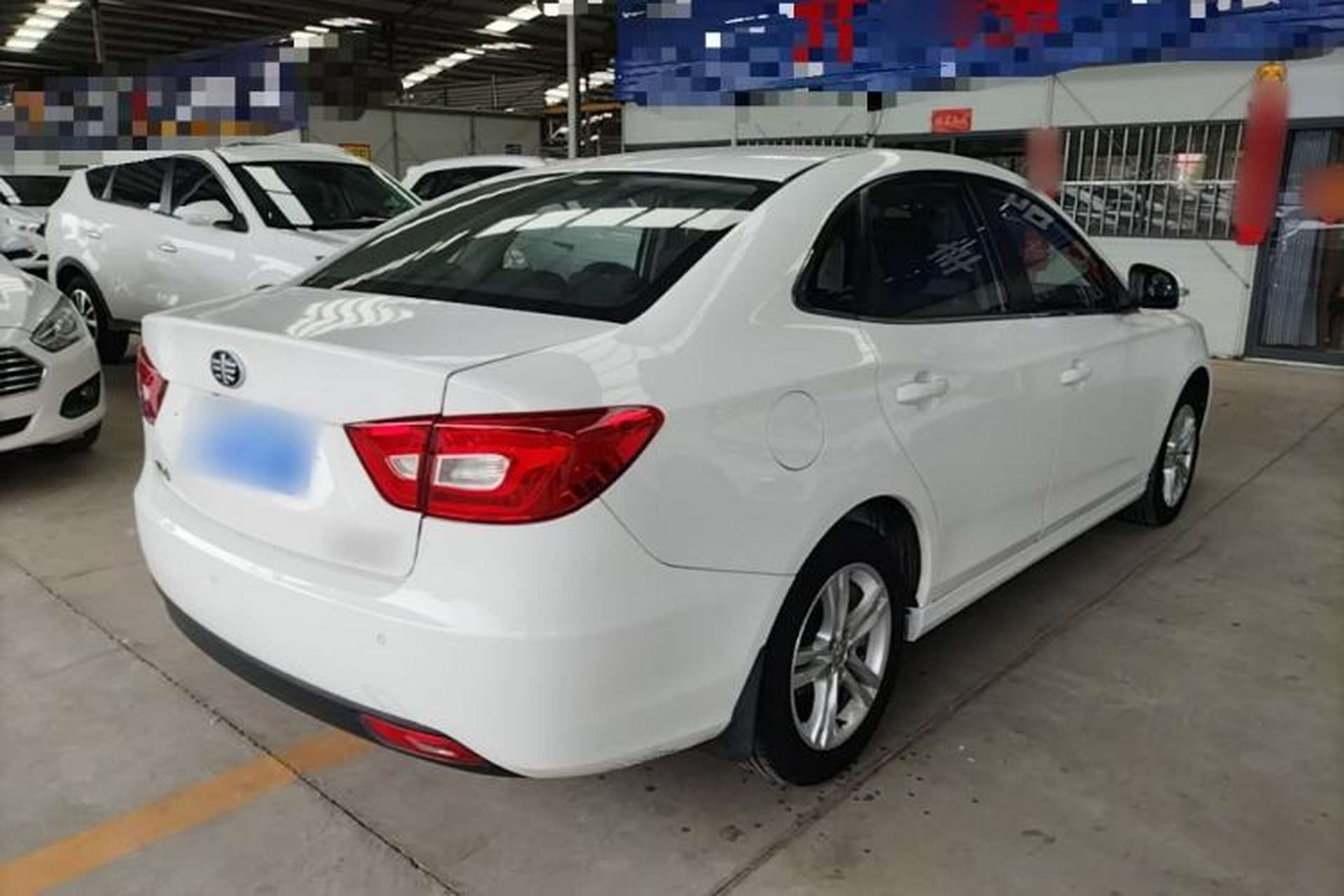 Used Bestune B30 2016 1.6L Automatic Luxury Model Rear Right 45 Deg