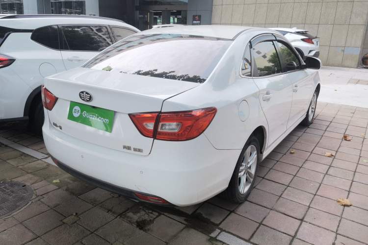 Used Bestune B30 2016 1.6L Automatic Luxury Model Rear Right 45 Deg