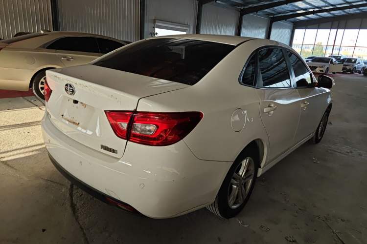 Used Bestune B30 2016 1.6L Automatic 10th Anniversary Edition Rear Right 45 Deg