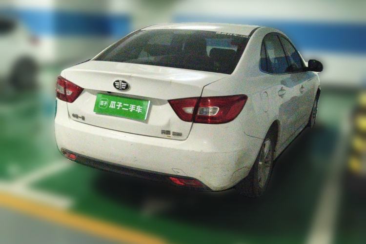 Used Bestune B30 2016 1.6L Automatic 10th Anniversary Edition Rear Right 45 Deg