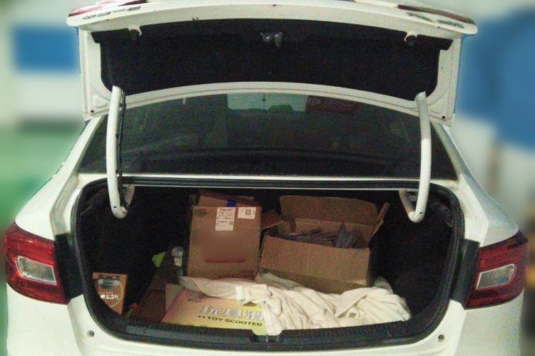 Used Bestune B30 2016 1.6L Automatic 10th Anniversary Edition Trunk